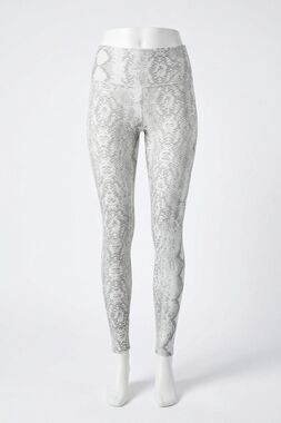 NEW BEACH RIOT ayla legging in taupe snake